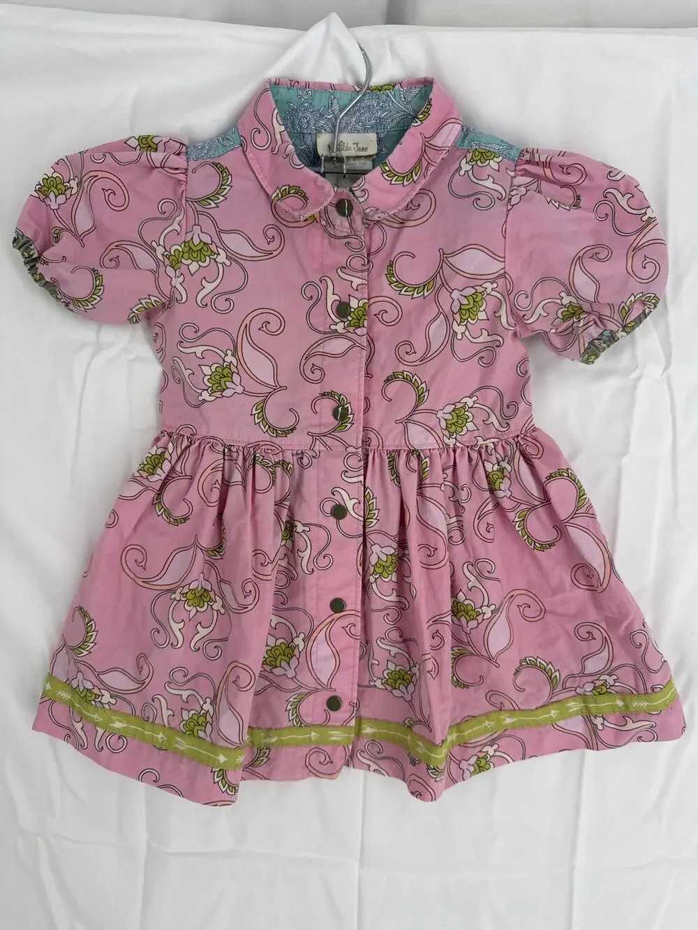 Matilda Jane Pink is perfect dress Jane's secret fields collection size 18m